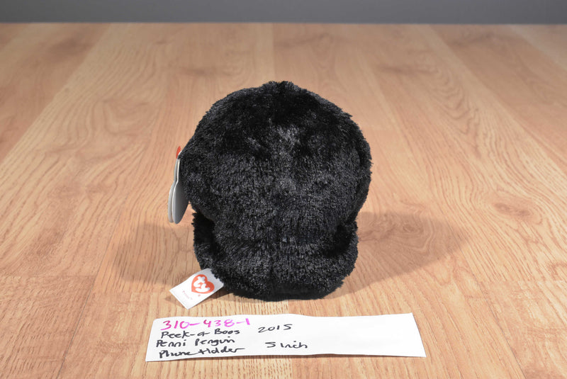 Ty Peek-A-Boo Penni Penguin 2015 Beanbag Plush Phone Holder