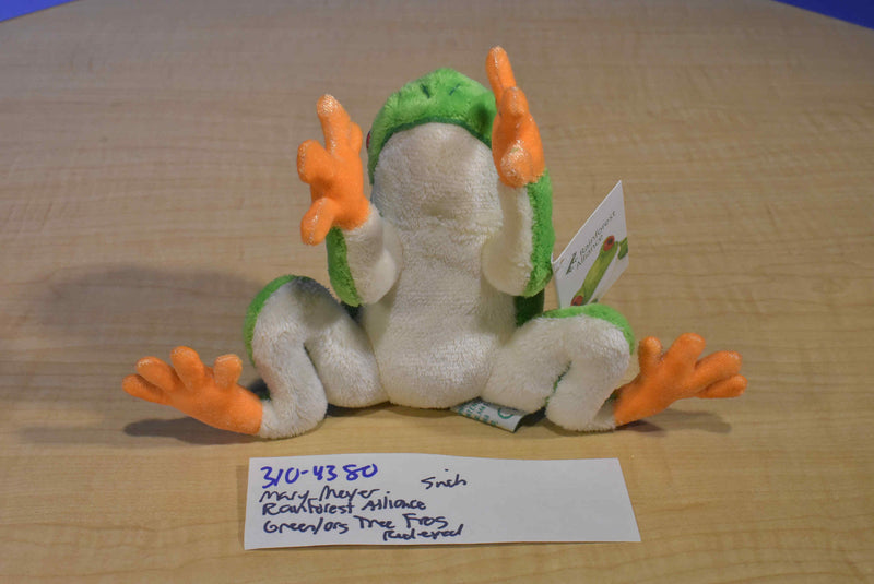 Mary Meyer Rainforest Alliance Green Tree Frog Plush