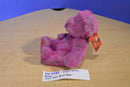 Russ Luv'ums Hot Pink Teddy Bear Beanbag Plush