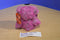 Russ Luv'ums Hot Pink Teddy Bear Beanbag Plush