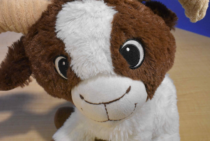 Fiesta Brown and White Goat Plush