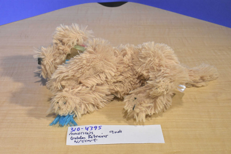 Maurice's Golden Retriever with Scarf 2005 Beanbag Plush