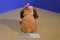 Sound n Light Tan and White Puppy Dog With Pink Bunny Ears Plush