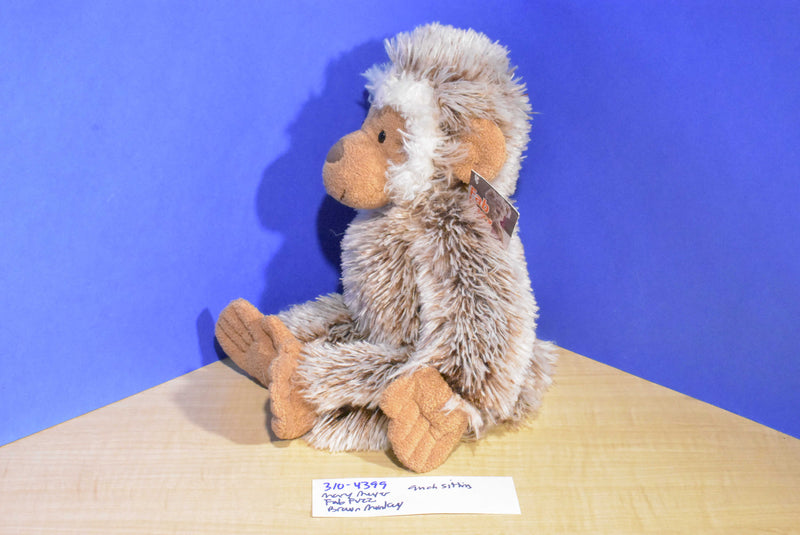 Mary Meyer Fabfuzz Brown Monkey Beanbag Plush