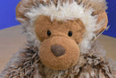 Mary Meyer Fabfuzz Brown Monkey Beanbag Plush