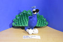 Soft Buddies Friends Forever Blue and Green Peacock Plush