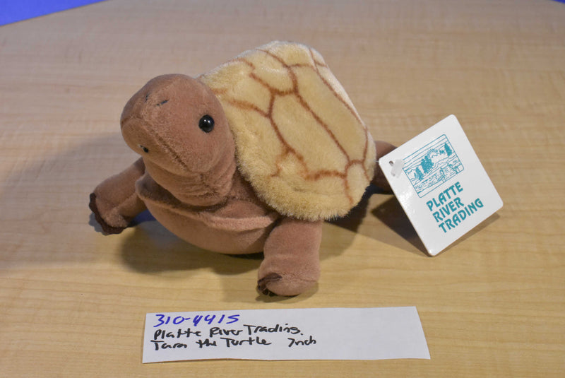 Platte River Trading Tara the Brown Turtle Plush