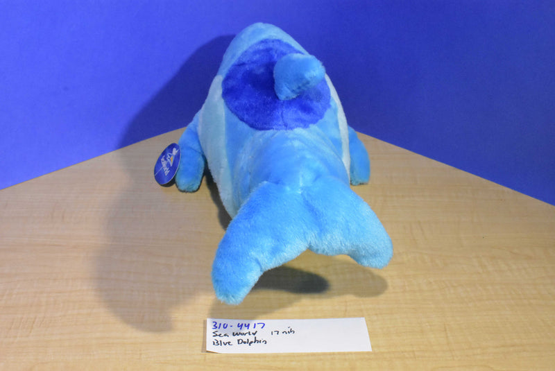 Sea World Blue Dolphin Plush