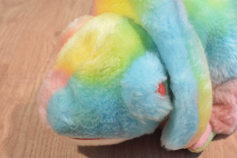 Ty Beanie Buddy 1999 Rainbow and Baby 1997 Iggy Tie Dye Beanbag Plushes