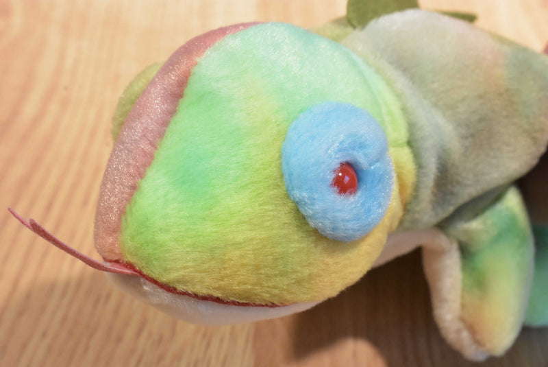 Ty Beanie Buddy 1999 Rainbow and Baby 1997 Iggy Tie Dye Beanbag Plushes