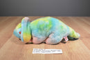 Ty Beanie Buddy 1999 Rainbow and Baby 1997 Iggy Tie Dye Beanbag Plushes