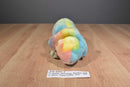 Ty Beanie Buddy 1999 Rainbow and Baby 1997 Iggy Tie Dye Beanbag Plushes