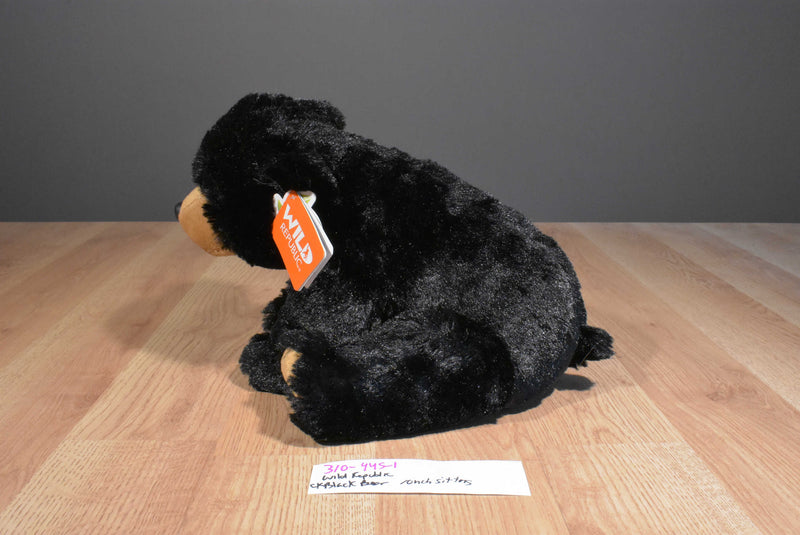 Wild Republic CK Black Bear Beanbag Plush