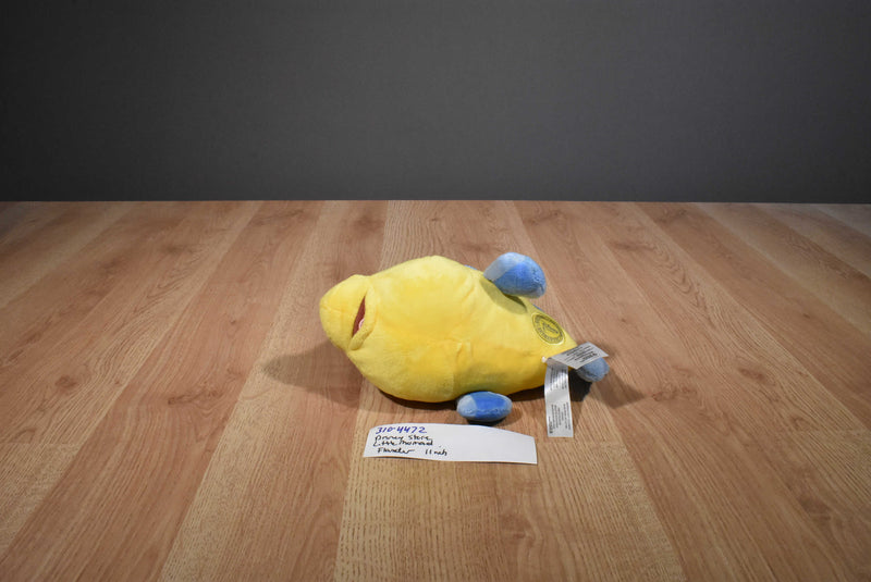 Disney Store The Little Mermaid Fish Flounder Beanbag Plush