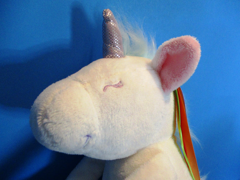 Circo White Pastel Purple and Blue Unicorn 2015 Plush