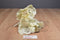Handmade Tan Teddy Bear Yellow Lace Dress Roses Beanbag Plush