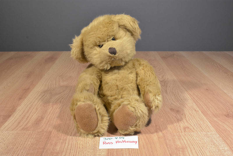 Russ Hathaway Brown Teddy Bear Beanbag Plush
