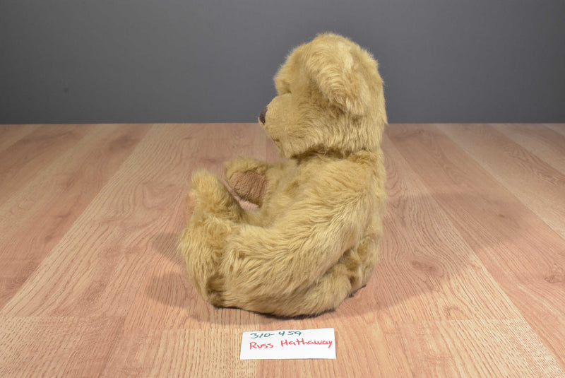 Russ Hathaway Brown Teddy Bear Beanbag Plush