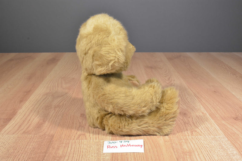 Russ Hathaway Brown Teddy Bear Beanbag Plush