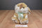 Commonwealth Brown and White Bunny Rabbit 1992 Plush