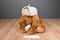 Hugfun Graham Brown Puppy Bomber Hat 2006 Beanbag Plush