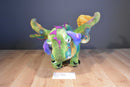 Melissa & Doug Green and Orange Dragon Plush