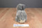 Grey and Tan Bunny Rabbit with Bow Plush