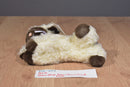 A&A Dew Drop Brown Faced White Lamb 1992 Beanbag Plush