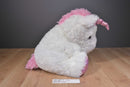 Kellytoy Whimsical White Pink Unicorn 2017 Plush