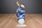 Dan Dee Brown and White Bunny Rabbit in Blue Camo Shirt and Hat Plush