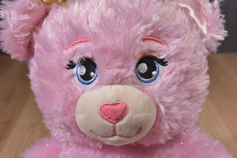 Build-A-Bear Disney Singing Pink Princess Bear with Tiara