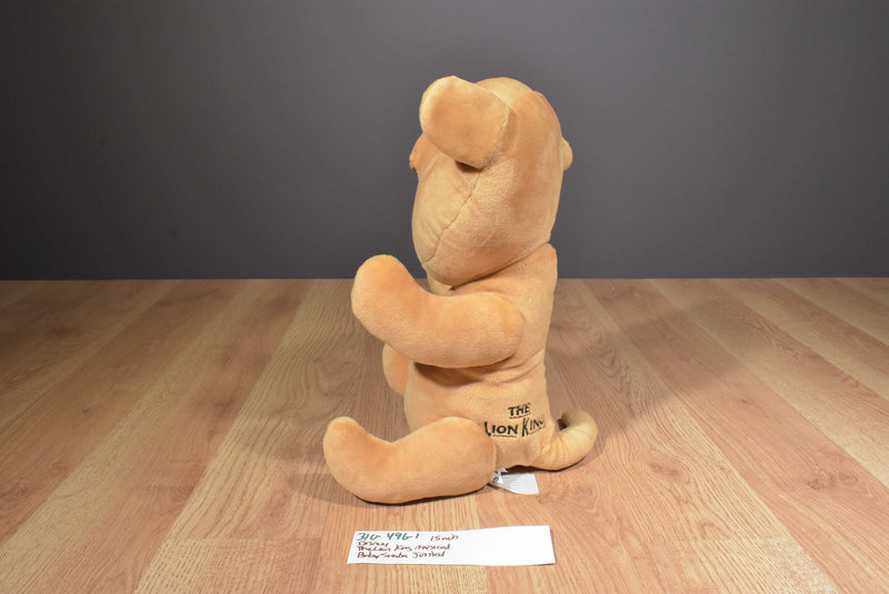 Disney Lion King Broadway Musical Theatre Baby Simba Jointed Plush
