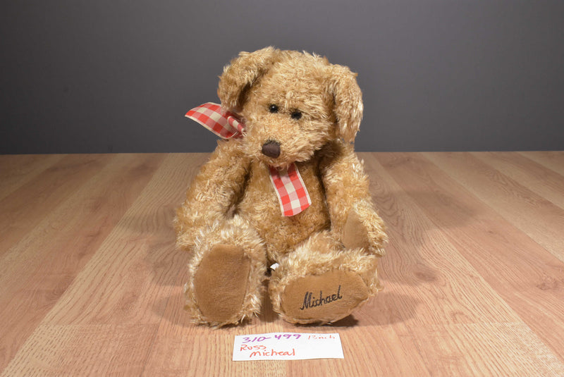 Russ LTD Commodities Micheal Brown Teddy Bear Beanbag Plush