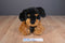 Dan Dee Black Brown Rottweiler Puppy 2010 Plush