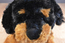 Dan Dee Black Brown Rottweiler Puppy 2010 Plush