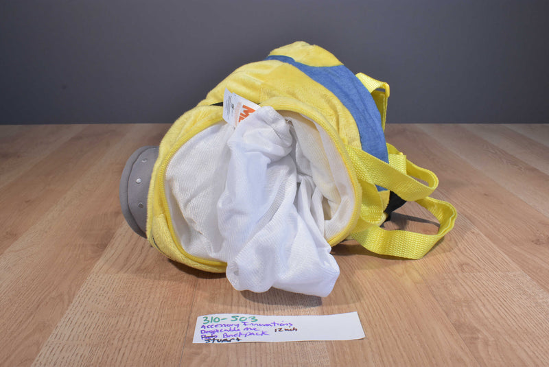 Accessory Innovations Despicable Me 2 Minion Stuart Plush Backpack