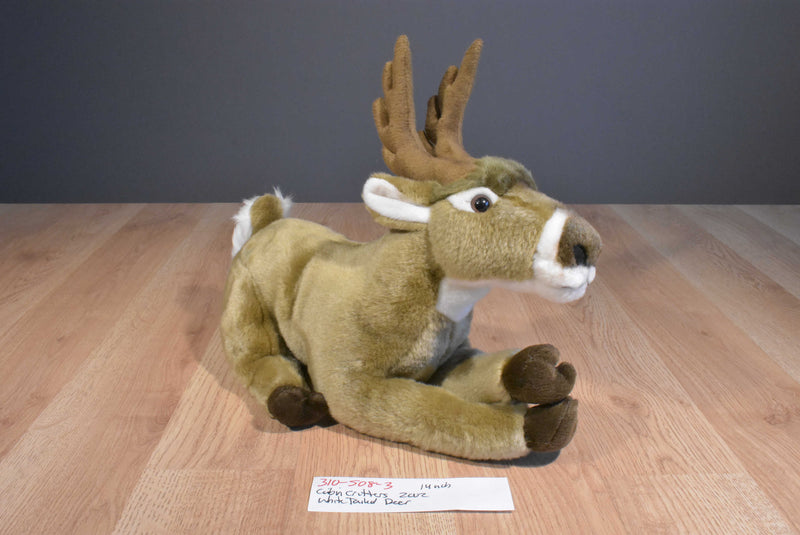 Cabin Critters 2002 White tailed Deer Buck Beanbag Plush