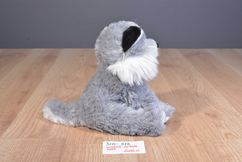 Wildlife Artists Wild Wonderful Grey Wolf Beanbag Plush