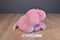 Russ Emma Pink and White Elephant Beanbag Plush