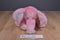 Russ Emma Pink and White Elephant Beanbag Plush