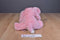 Russ Emma Pink and White Elephant Beanbag Plush