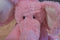 Russ Emma Pink and White Elephant Beanbag Plush