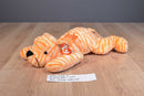 Ty Pillow Pals Purr Orange Tiger Cat 1996 Plush