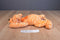 Ty Pillow Pals Purr Orange Tiger Cat 1996 Plush