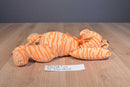 Ty Pillow Pals Purr Orange Tiger Cat 1996 Plush