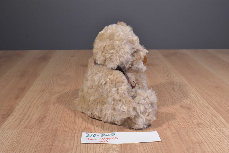 Russ Higgins Beige Teddy Bear Beanbag Plush