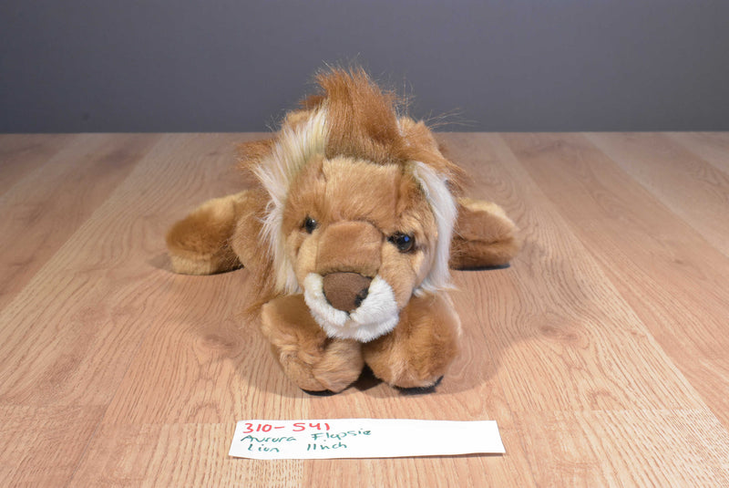 Aurora Flopsies Leonardus Male Lion Beanbag Plush