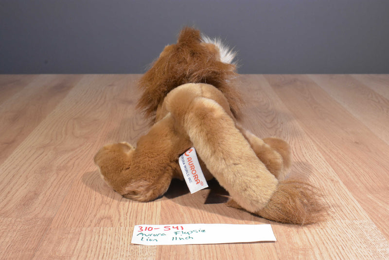 Aurora Flopsies Leonardus Male Lion Beanbag Plush