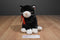 Ty Buddy and Baby Zip Black and White Cat Beanbag Plush