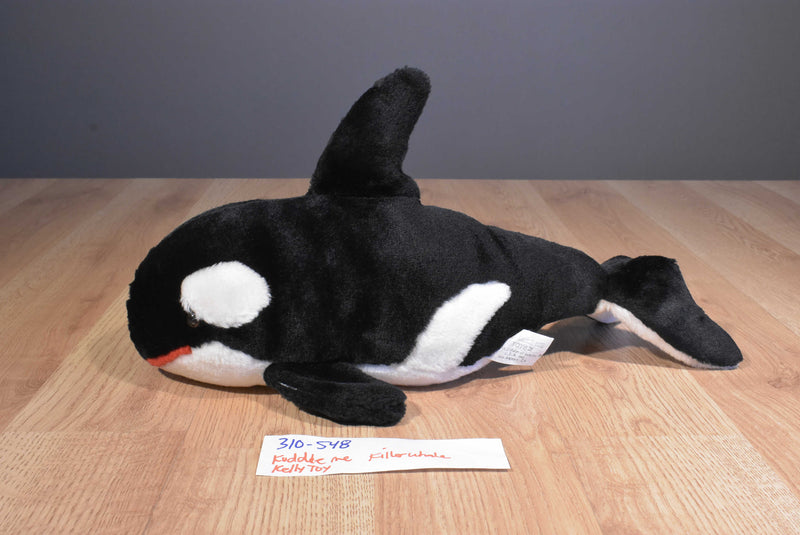 Kellytoy Kuddle Me Killer Whale Orca Plush